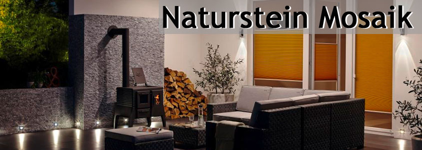 Natural stone mosaic tiles
