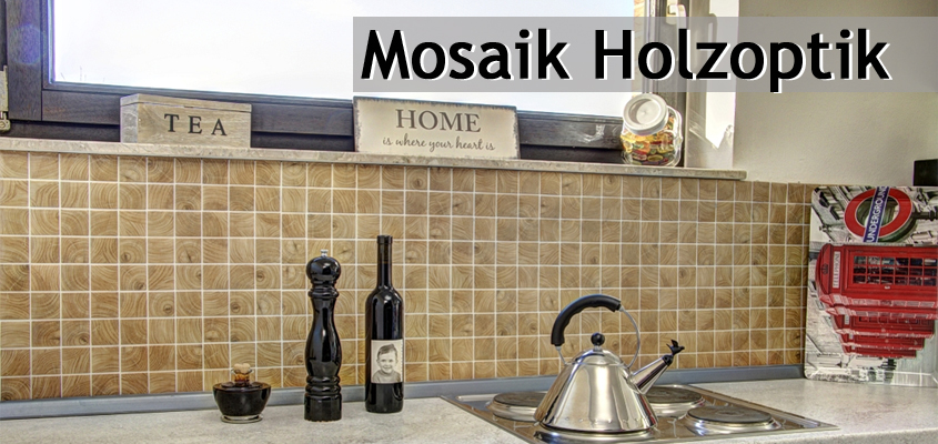 Mosaic wood look