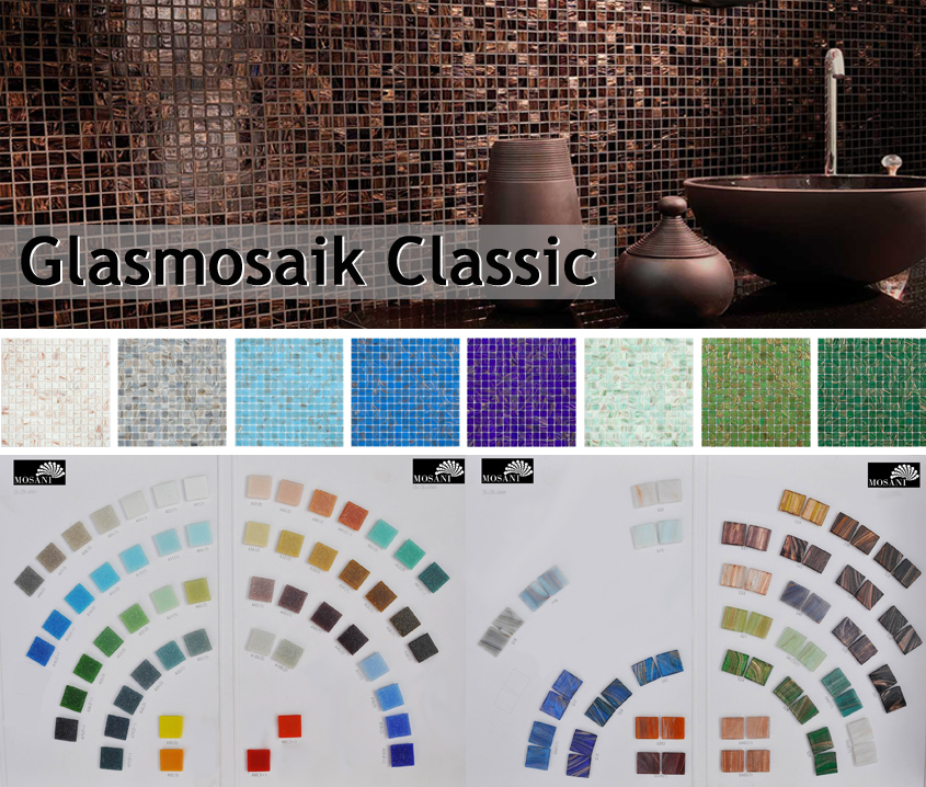 Classic glass mosaic