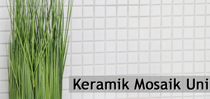 Ceramic mosaic plain