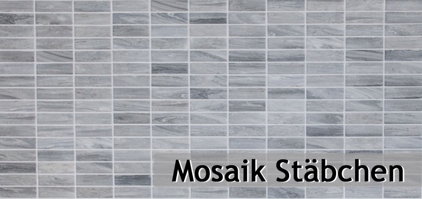 Ceramic mosaic sticks