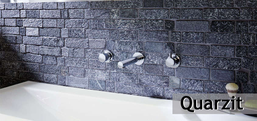 Quartzite mosaic
