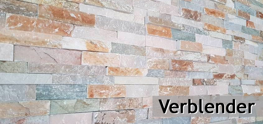 Natural stone facing bricks