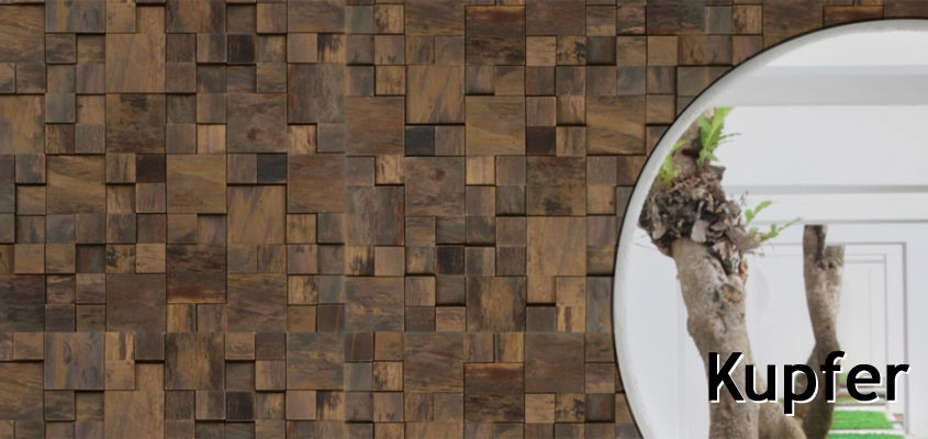 Copper mosaic