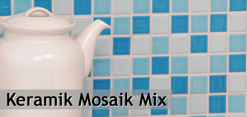 Ceramic mosaic mix