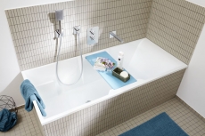 Mosaic tile ceramic rods light beige unglazed shower tray floor tile MOS24B-1211-R10_f