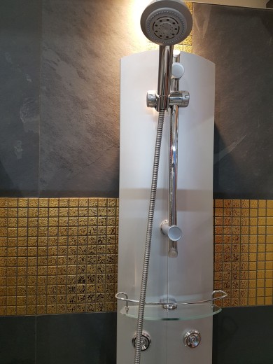 Mosaic tile ceramic mosaic GOLD textured wall tile backsplash kitchen MOS18-0707_f