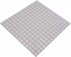 Mosaic tiles glass white mosaic tile wall tile backsplash kitchen bathroom MOS50-0101_f