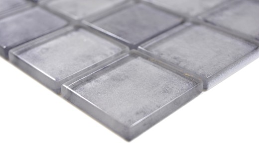 Glass mosaic mix gray mosaic tile wall tile backsplash kitchen bathroom - MOS88-0020_f