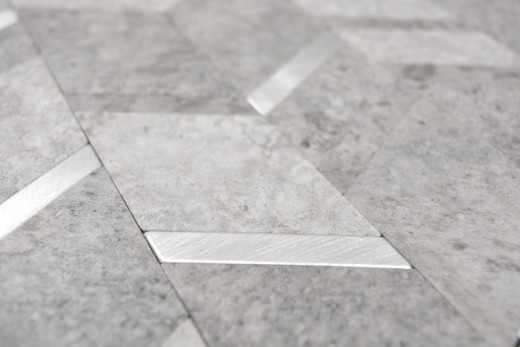 Arrow vinyl stone look cement gray silver light self-adhesive MOS200-2CLG_f