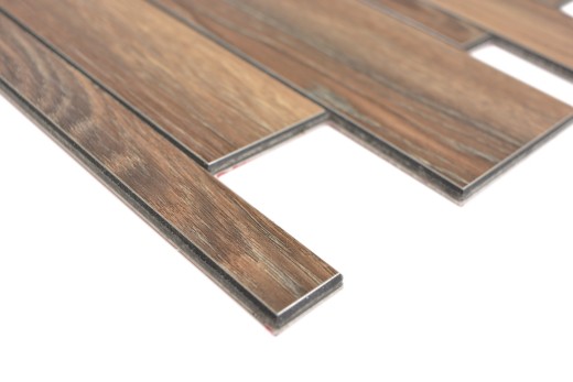 Wall panels self-adhesive wood look brown kitchen splashback tile back MOS200-51WBL_f