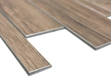 Wall panels self-adhesive wood look brown kitchen splashback tile back MOS200-56WBS_f