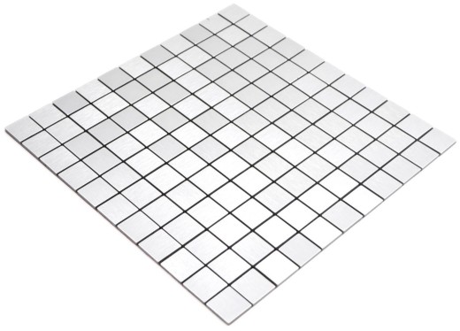 Square Alu Silver Silk Brushed MOS200-L7S_f
