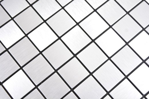 Square Alu Silver Silk Brushed MOS200-L7S_f