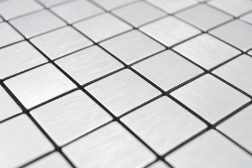 Square Alu Silver Silk Brushed MOS200-L7S_f