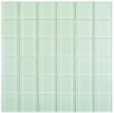 Hand-painted glass mosaic fluorescent green mosaic tile wall tile backsplash kitchen bathroom - MOS88-1005_m