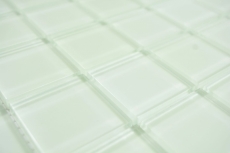 Hand-painted glass mosaic fluorescent green mosaic tile wall tile backsplash kitchen bathroom - MOS88-1005_m