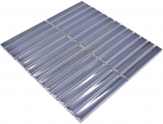 Mosaic tile ceramic mosaic rods black glossy bathroom tile backsplash MOS24-CS36_f