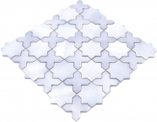 Stern mosaic tile ceramic mosaic vintage retro light gray matt tile backsplash kitchen - MOS13-SXS05