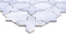 Mosaic tile ceramic mosaic combination mix gray matt tile backsplash kitchen MOS13-SXS05_f