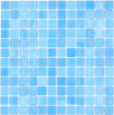Mosaic tile Pool mosaic Swimming pool mosaic Ocean blue Bathroom shower MOS220-501R