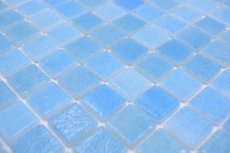 Mosaic tile Pool mosaic Swimming pool mosaic Ocean blue Bathroom shower MOS220-501R