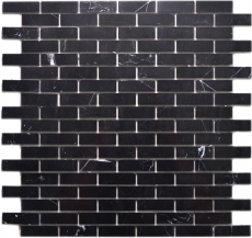 Hand sample mosaic tile Self-adhesive mosaics composite natural stone Nero kitchen wall MOS200-4M82_m