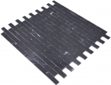 Hand sample mosaic tile Self-adhesive mosaics composite natural stone Nero kitchen wall MOS200-4M82_m