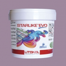 Litokol STARLIKE EVO 530 VIOLA AMETISTA purple/violet epoxy resin adhesive joint 2.5kg bucket