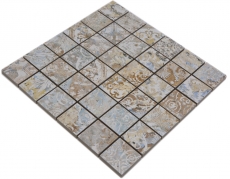 Ceramic mosaic porcelain stoneware multicolored matt wall floor kitchen bathroom shower MOS14-47CS