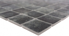 Swimming pool mosaic pool mosaic glass mosaic black anthracite iridescent wall floor kitchen bathroom shower MOS220-P56383_f