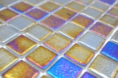 Swimming pool mosaic pool mosaic glass mosaic black multicolored iridescent wall floor kitchen bathroom shower MOS220-P55256_f