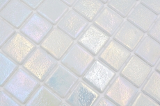 Swimming pool mosaic pool mosaic glass mosaic cream iridescent multicolored glossy wall floor kitchen bathroom shower MOS220-P55384_f