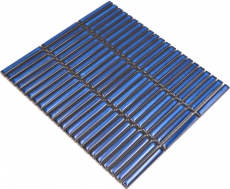 Ceramic mosaic mosaic tiles cobalt blue glossy wall kitchen bathroom shower MOS24-CG51_f