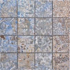 Hand pattern ceramic mosaic porcelain stoneware strong multicolored matt wall floor kitchen bathroom shower MOS16-71CV_m