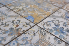 Hand pattern ceramic mosaic porcelain stoneware strong multicolored matt wall floor kitchen bathroom shower MOS23-95CV_m