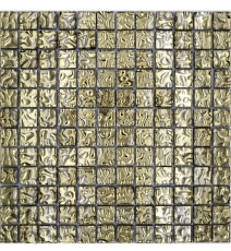 Hand pattern glass mosaic mosaic tile gold glossy wall floor kitchen bathroom shower MOS78-8GO3_m