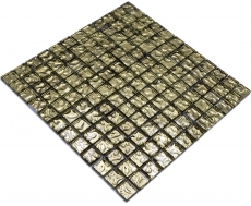 Hand pattern glass mosaic mosaic tile gold glossy wall floor kitchen bathroom shower MOS78-8GO3_m