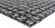 Hand sample glass mosaic Mosaic tile Wall tile Wall tiling Kitchen splashback MOS78-8BS4_m