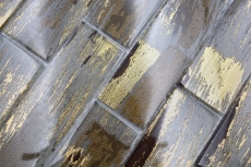 Hand-painted glass mosaic mosaic tile black with gold glossy wall kitchen bathroom shower MOS88-SW01_m