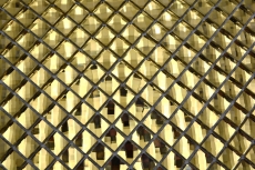 Hand pattern diamond mosaic tile gold glossy wall floor kitchen bathroom shower MOS130-GO821_m