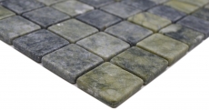 Hand sample natural stone mosaic marble green matt wall floor kitchen bathroom shower MOS42-32-407_m