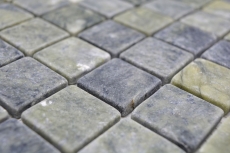 Hand sample natural stone mosaic marble green matt wall floor kitchen bathroom shower MOS42-32-407_m