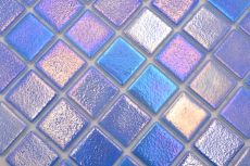 Hand pattern swimming pool mosaic pool mosaic glass mosaic blue iridescent multicolored glossy wall floor kitchen bathroom shower MOS220-P55382_m