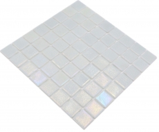 Hand pattern swimming pool mosaic pool mosaic glass mosaic cream iridescent multicolored glossy wall floor kitchen bathroom shower MOS220-P55384_m