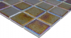 Hand pattern swimming pool mosaic pool mosaic glass mosaic black multicolored iridescent wall floor kitchen bathroom shower MOS220-P55386_m
