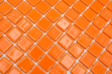 Hand sample swimming pool mosaic pool mosaic glass mosaic orange glossy wall floor kitchen bathroom shower MOS220-P25820_m
