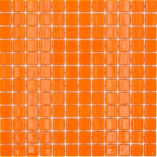 Hand sample swimming pool mosaic pool mosaic glass mosaic orange glossy wall floor kitchen bathroom shower MOS220-P25820_m