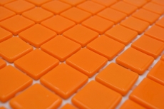 Hand sample swimming pool mosaic pool mosaic glass mosaic orange glossy wall floor kitchen bathroom shower MOS220-P25820_m
