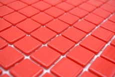 Hand sample swimming pool mosaic pool mosaic glass mosaic red glossy wall floor kitchen bathroom shower MOS220-P25808_m